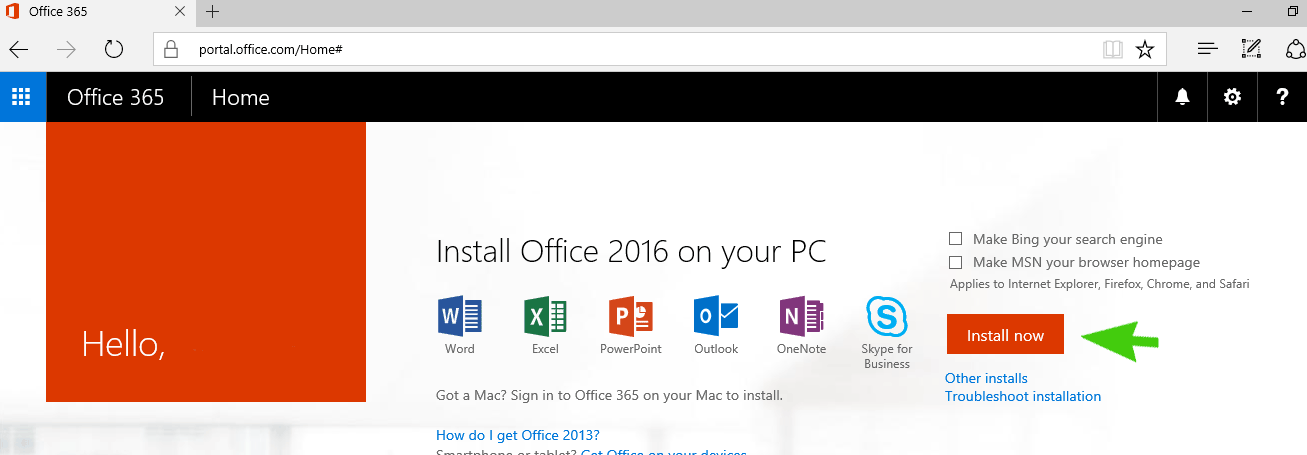 How to Install Office 365 Apps on Windows